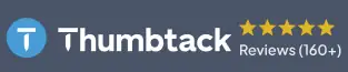 Thumbtack: 5.0 stars from 160+ reviews